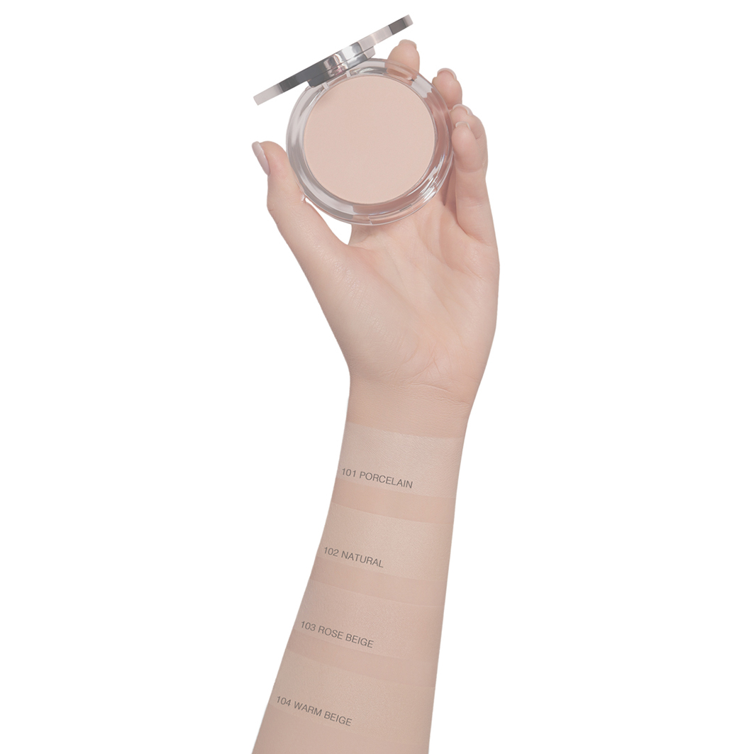 Пудра компактная матирующая Ultra Matt, тон 104 Warm Beige от LuxVisage + 3