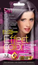 Effect Color Крем-краска для волос, тон 3.2 баклажан
