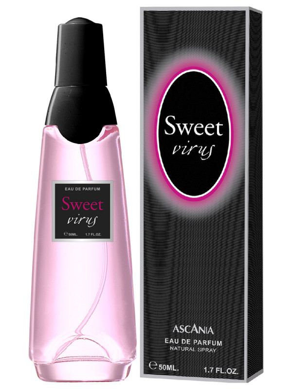 Парфюмерная вода женская Sweet Virus 50мл  от Ascania + 1