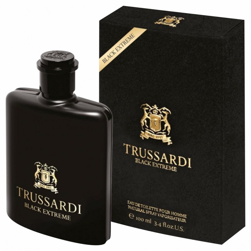 Black Extreme Туалетная вода мужская 100мл от Trussardi + 1