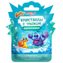 Кристаллы с треском детские бирюзовые 10г