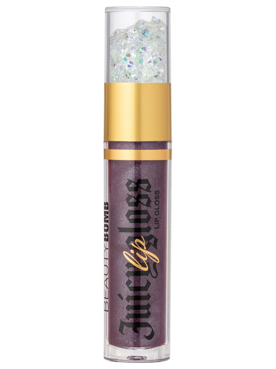 Блеск для губ Juicy, тон 15 Sparkle Vibe от Beauty Bomb + 3