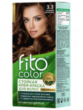Fito Color Крем-краска для волос, тон 3.3 горький шоколад
