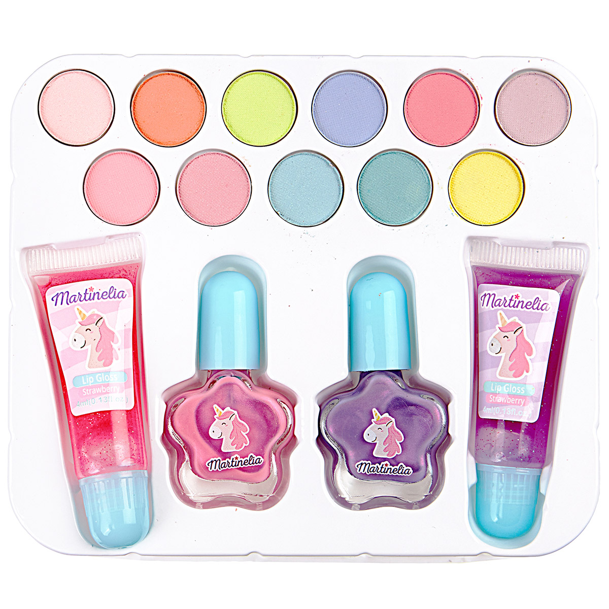 Little Unicorn Набор косметики в кейсе от Martinelia + 6