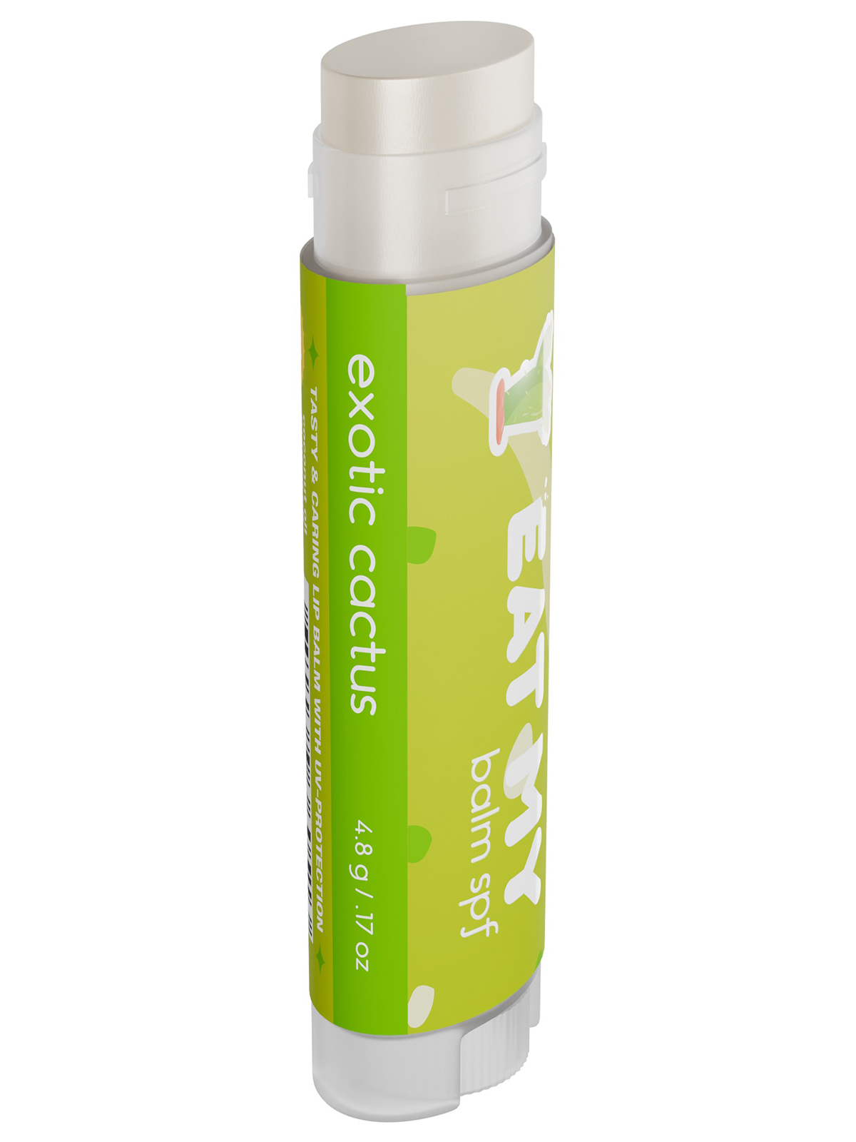 Бальзам для губ c SPF30 Экзотический кактус 4,8г от Eat My + 2