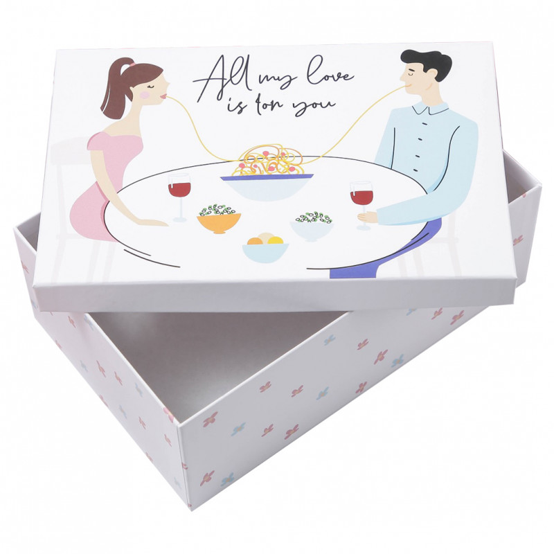 Коробка подарочная LOVE 1шт от Дарите Счастье + 1