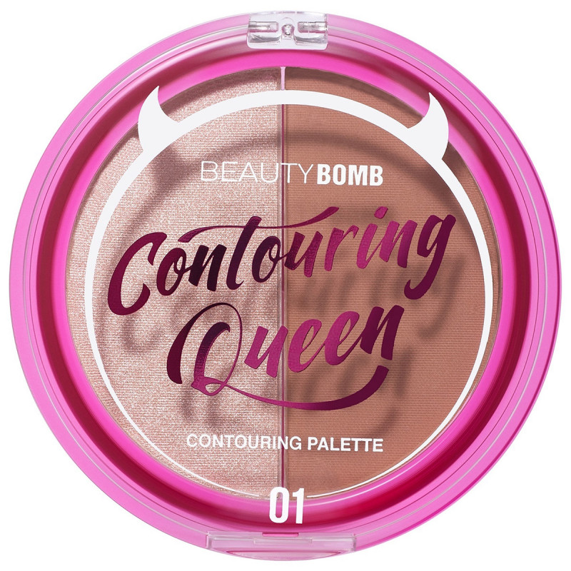 Палетка для контуринга Countouring Queen, тон 01 от Beauty Bomb + 1