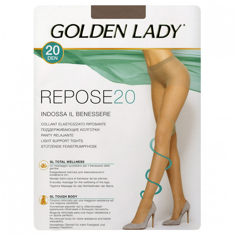 Колготки Repose 20den, Daino загар 2р от Golden Lady  + 1