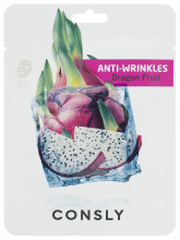 Exotic Fruits Тканевая маска Антивозрастная с экстрактом драгонфрута 20мл