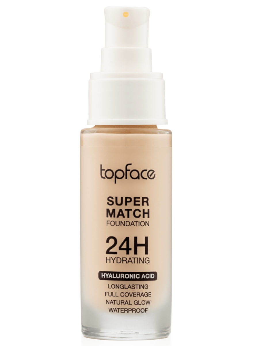 Тональный крем 24ч Super Match 24H Foundation, тон 004 Medium от TopFace + 4