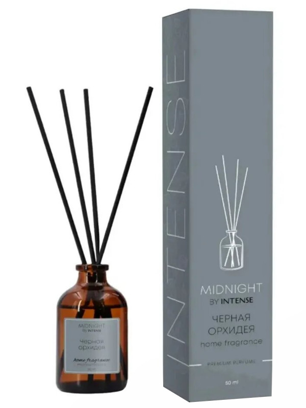 Аромадиффузор Midnight by Intense Черная орхидея 50мл от Clean&Green + 1