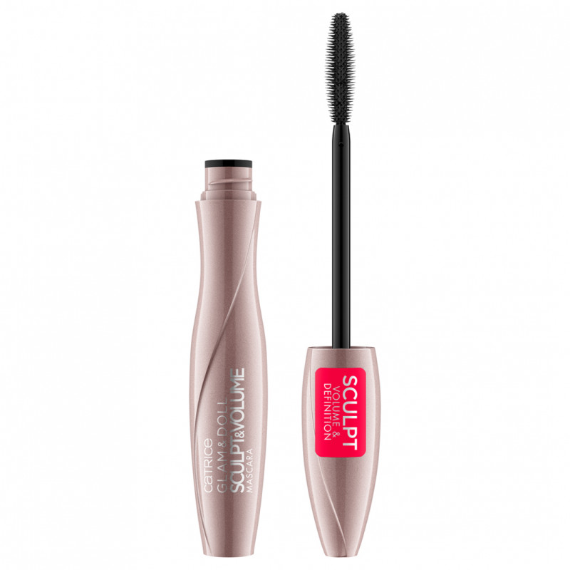 Тушь для ресниц Glam & Doll Sculpt & Volume Mascara, тон 010 черный от Catrice + 1
