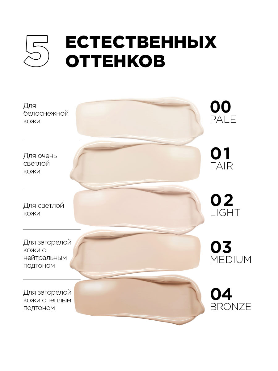 Кремовый консилер Vibrant Skin Concealer, тон 01 Fair  от Elian Russia + 4