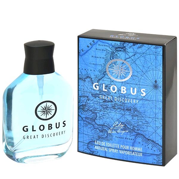 Туалетная вода мужская Globus Great Discovery 90мл от Alain Aregon + 1