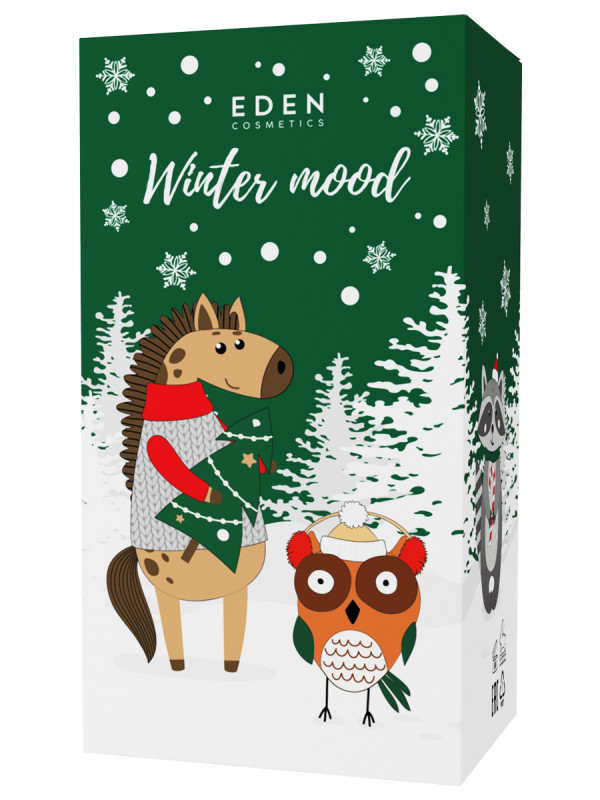 Коробка Winter mood 115*90*215мм green от EDEN + 1