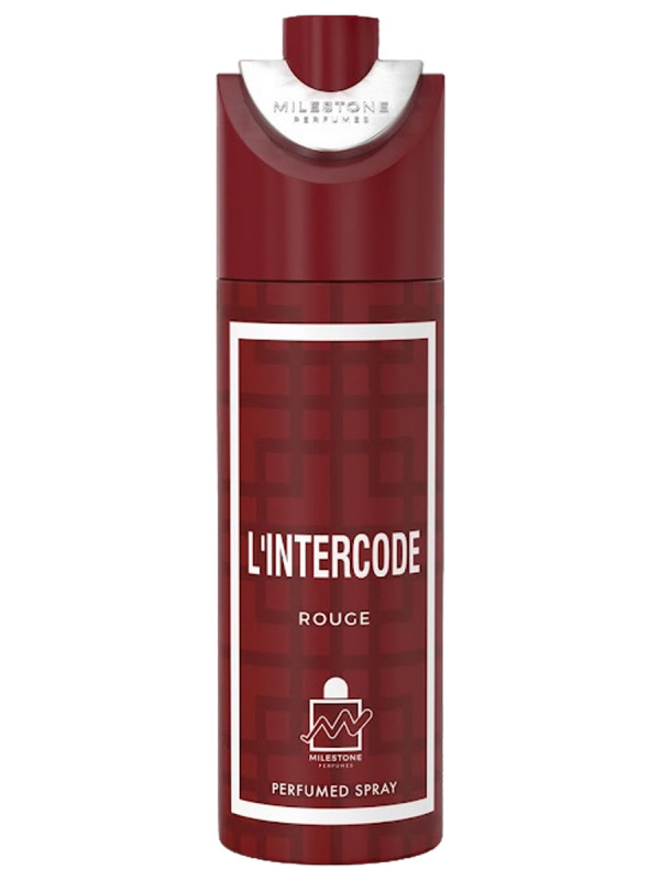 Парфюмированный Дезодорант спрей женский L'Intercode Rouge 200мл от Milestone + 1