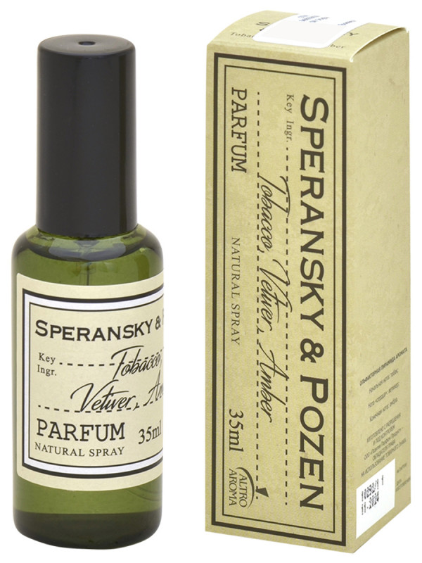 Духи Speransky&Pozen Tobacco, Vetiver, Amber 35мл от ALTRO AROMA + 1