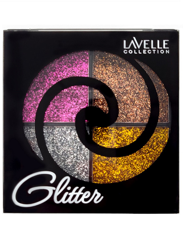 Тени для век Glitter, тон 02 северное сияние от LavelleCollection + 1