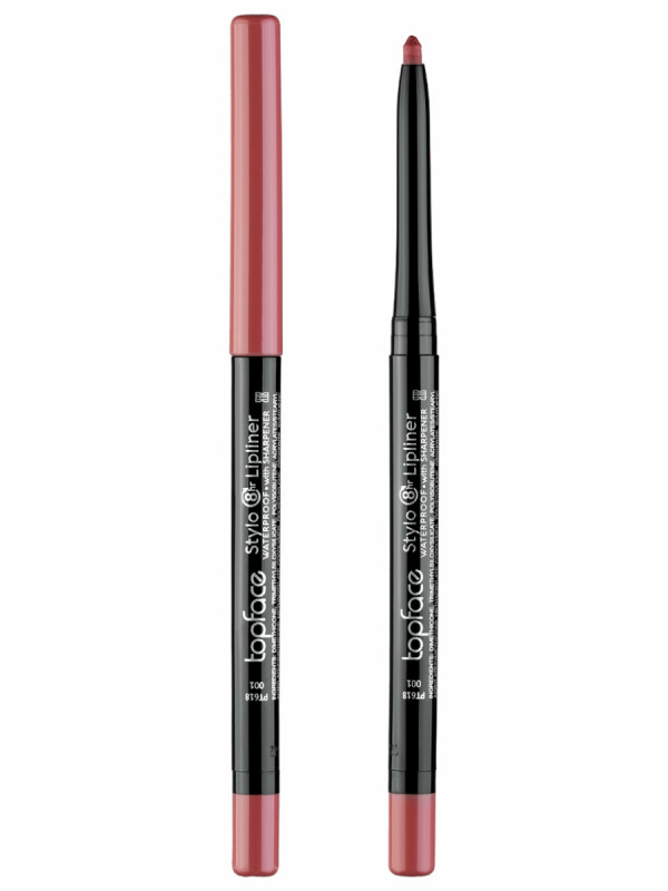 Карандаш для губ автоматический Stylo Lipliner, тон 001 от TopFace + 1