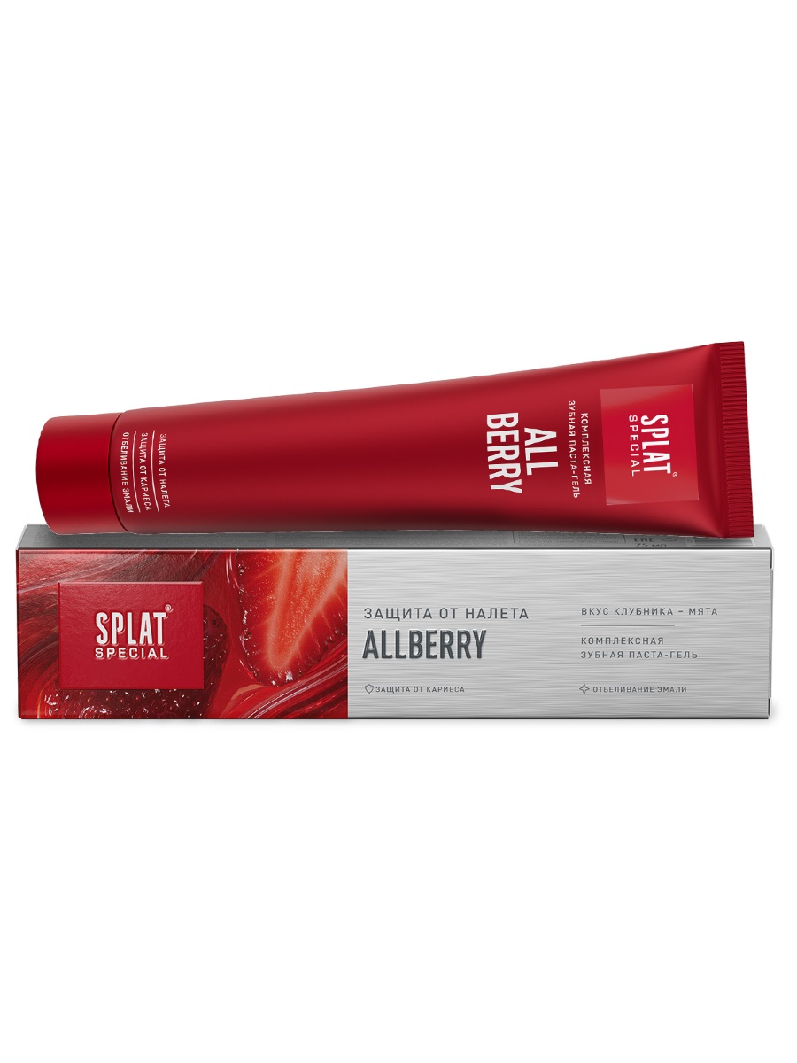 Special Зубная паста-гель комплексная Allberry 75мл от Splat + 2