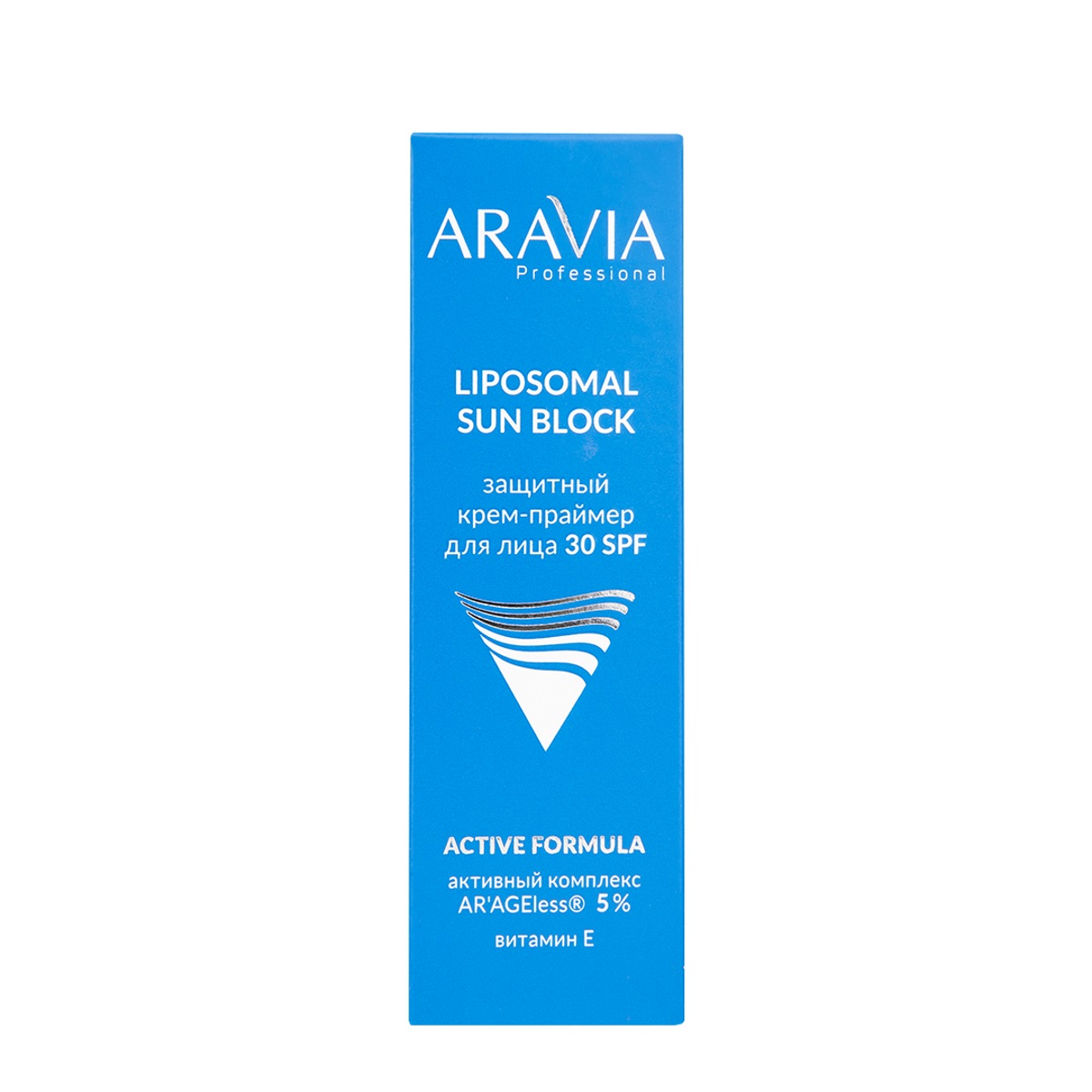 Professional Защитный Крем-праймер для лица Sun Block+ 30SPF 50мл от ARAVIA + 6