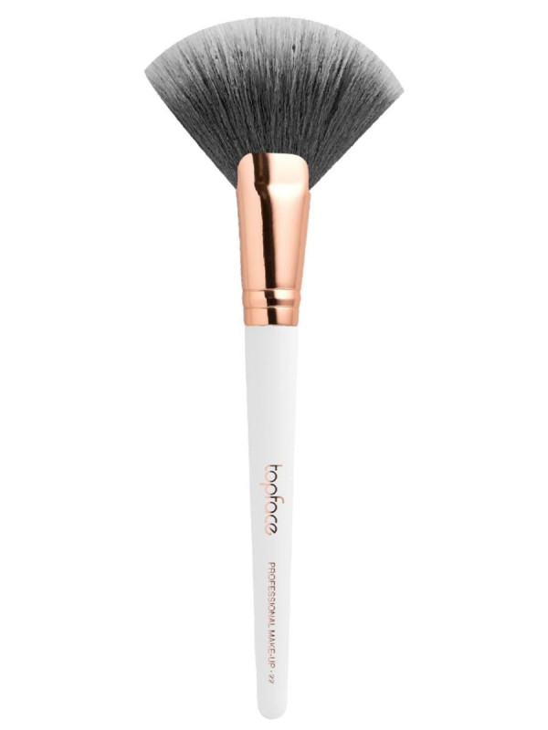 Кисть веерная Fan Brush F22 от TopFace + 1