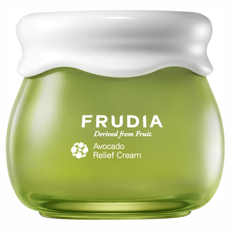 Avocado Relief Cream Крем восстанавливающий с авокадо 55г от Frudia + 1