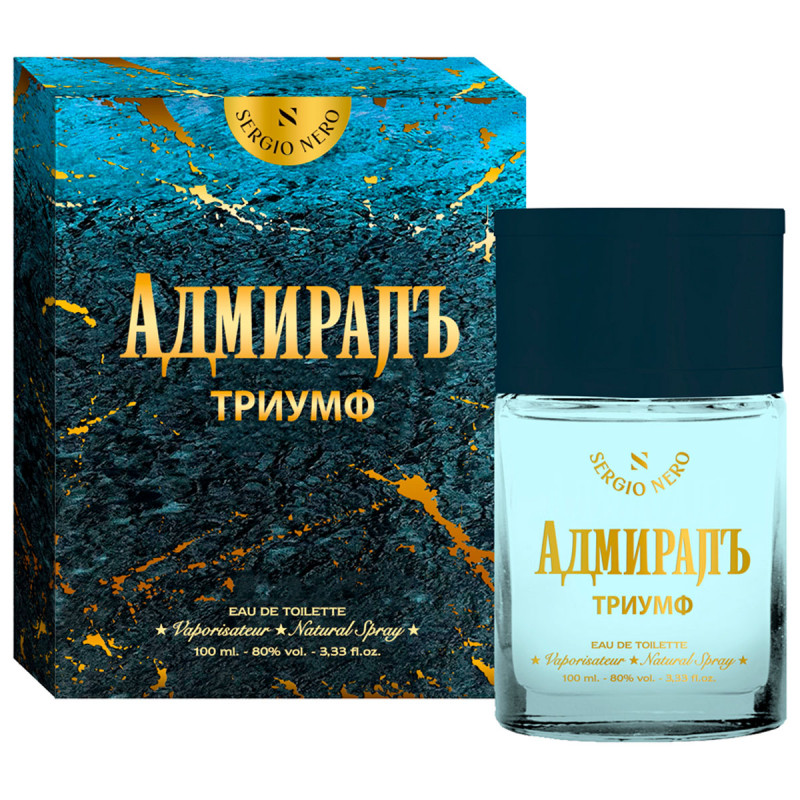 Туалетная вода мужская Адмиралъ Триумф 100мл от Sergio Nero + 1