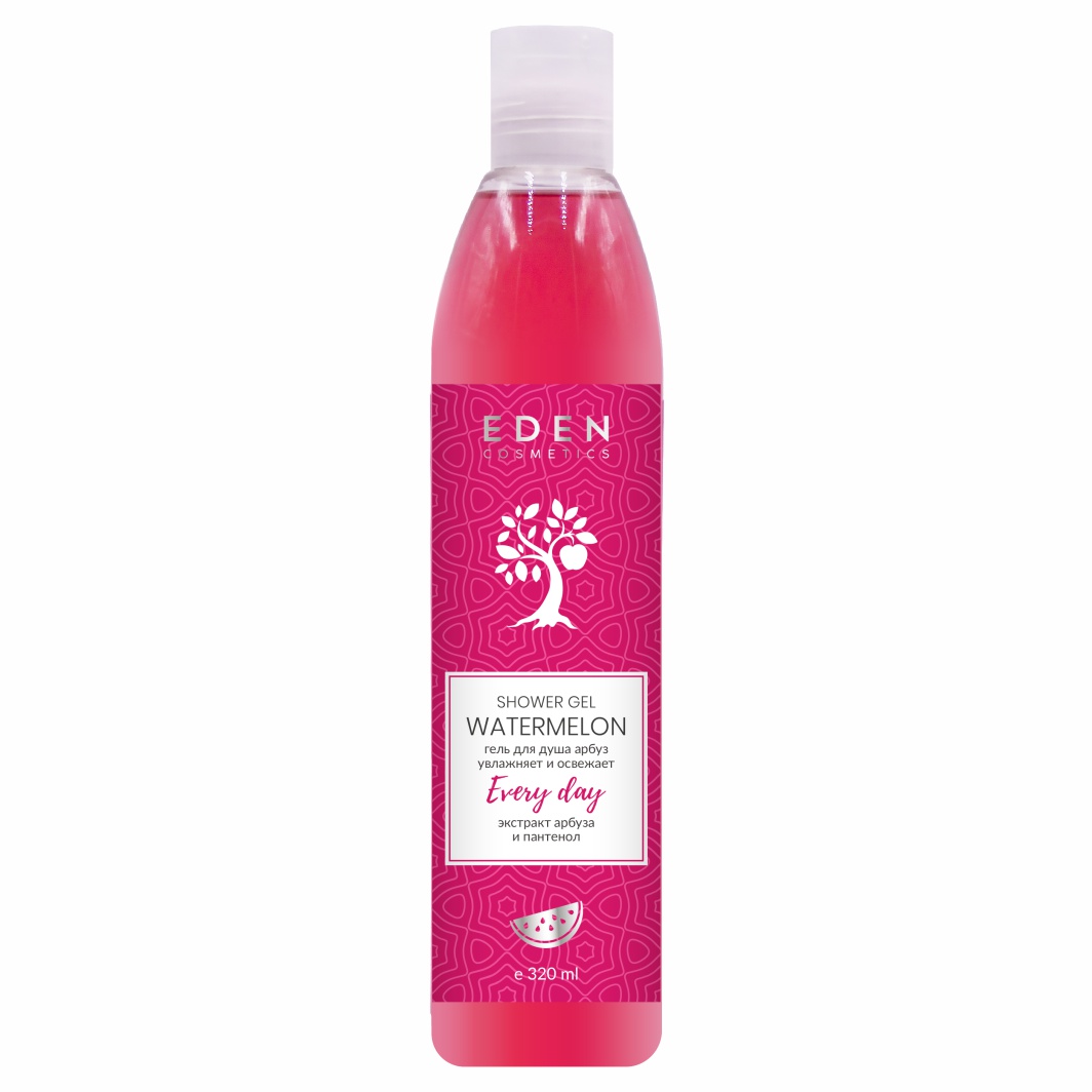 Гель для душа Арбуз 320мл от EDEN + 3