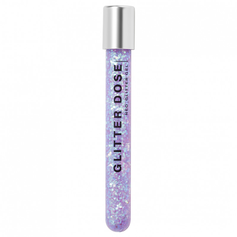 Глиттер на гелевой основе Glitter Dose, тон 06 фиолетовый от Influence Beauty + 1