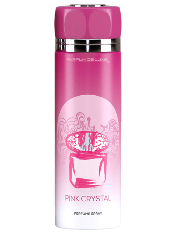 Парфюмированный Дезодорант спрей женский Pink Crystal 200мл от PARFUM DE LUXE + 1