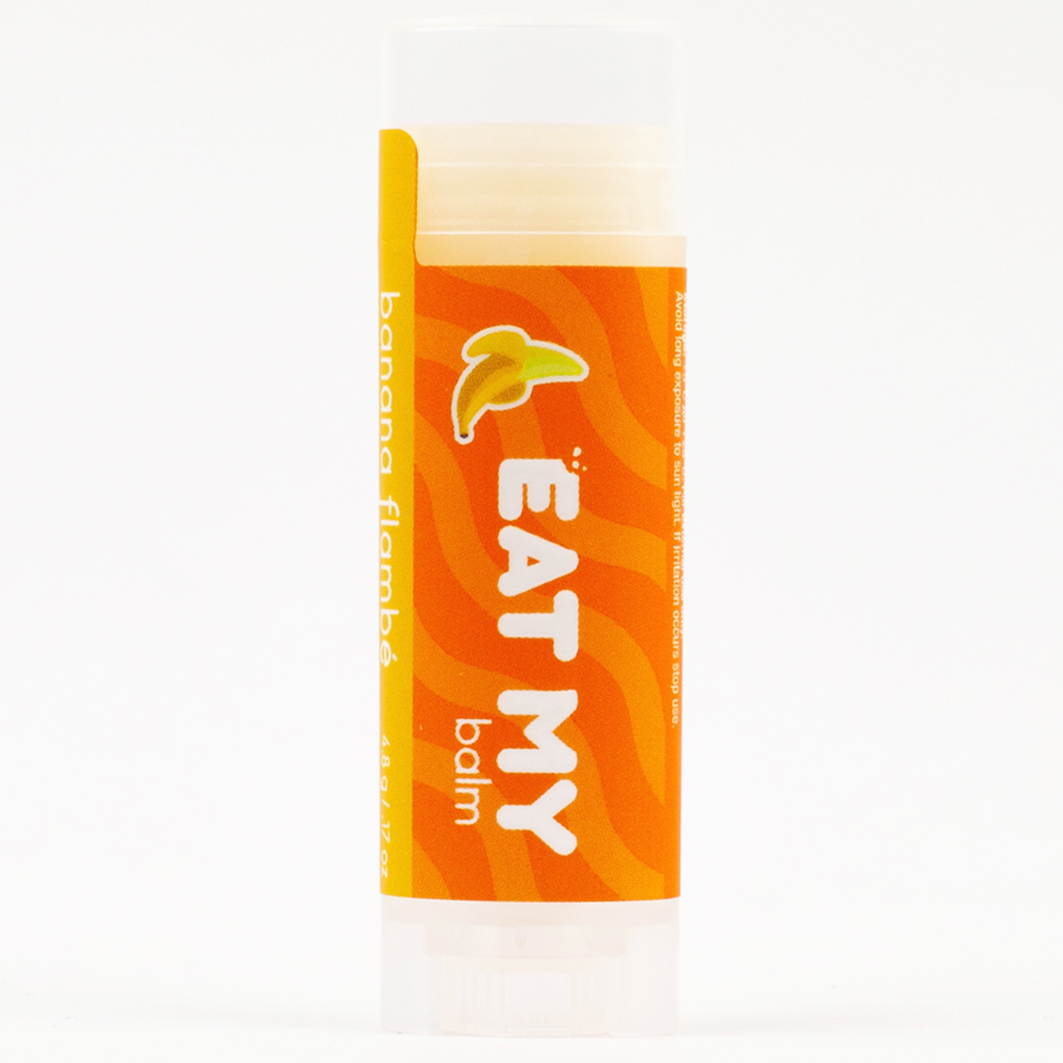 Бальзам для губ Банана фламбе 4,8г от Eat My + 3