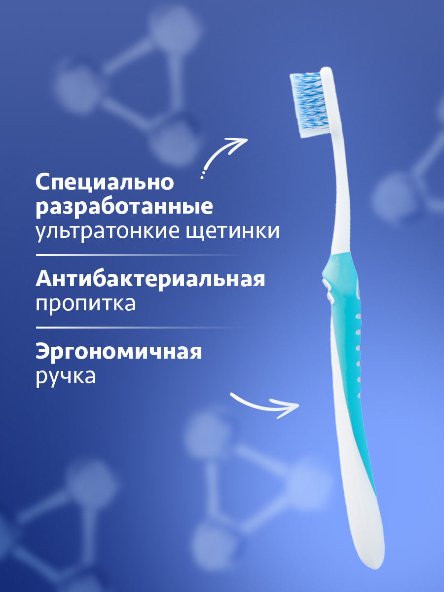 Зубная щетка с эффектом зубной нити от Dentalsys + 9