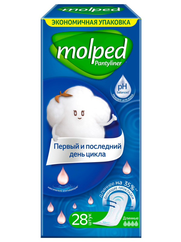 Прокладки ежедневные Ferst&Last 28шт от Molped + 1