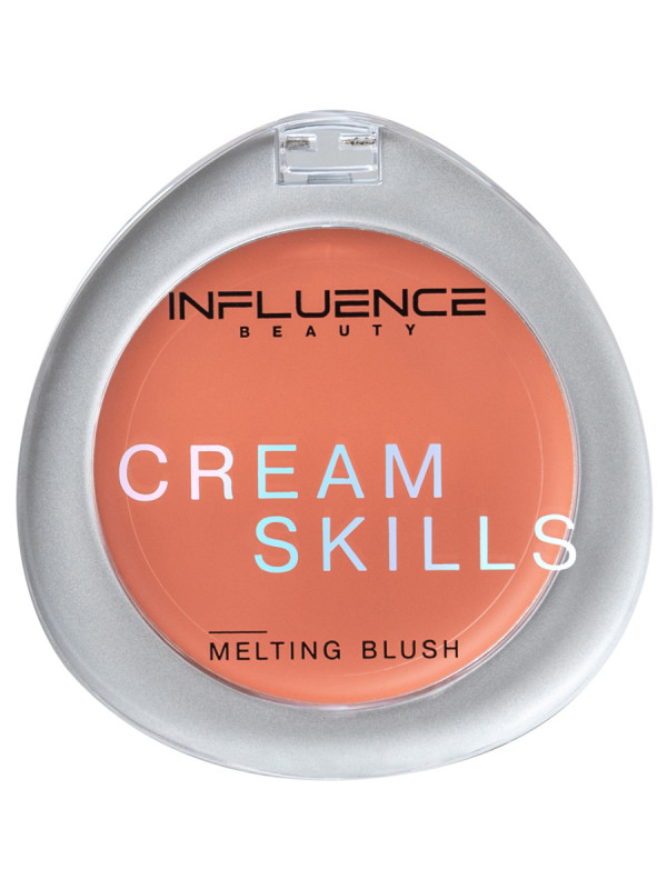 Румяна кремовые Cream Skills, тон 01 персиковый от Influence Beauty + 1