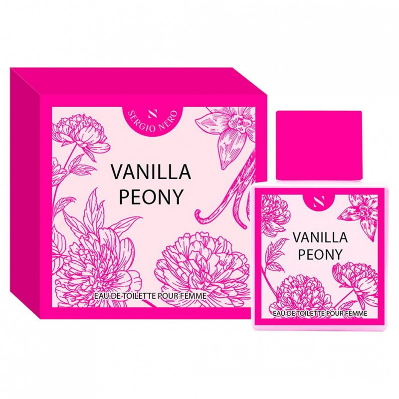 Туалетная вода женская Vanilla Peony 50мл  от Sergio Nero + 1