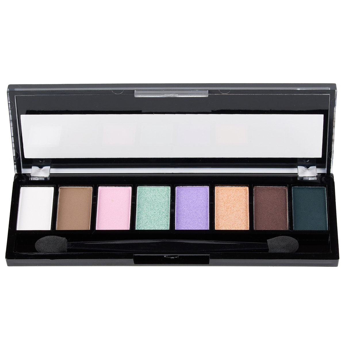 Matte & Bright Палетка теней для век, тон 05 серо-зелено-синие тона от LavelleCollection + 5