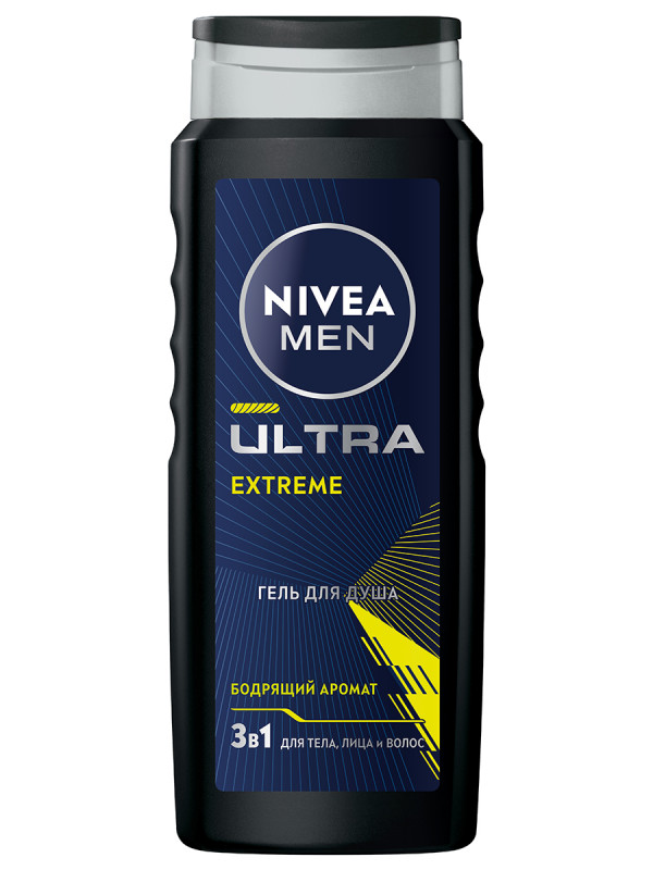 Men Гель для душа Ultra Extreme 500мл от Nivea + 1