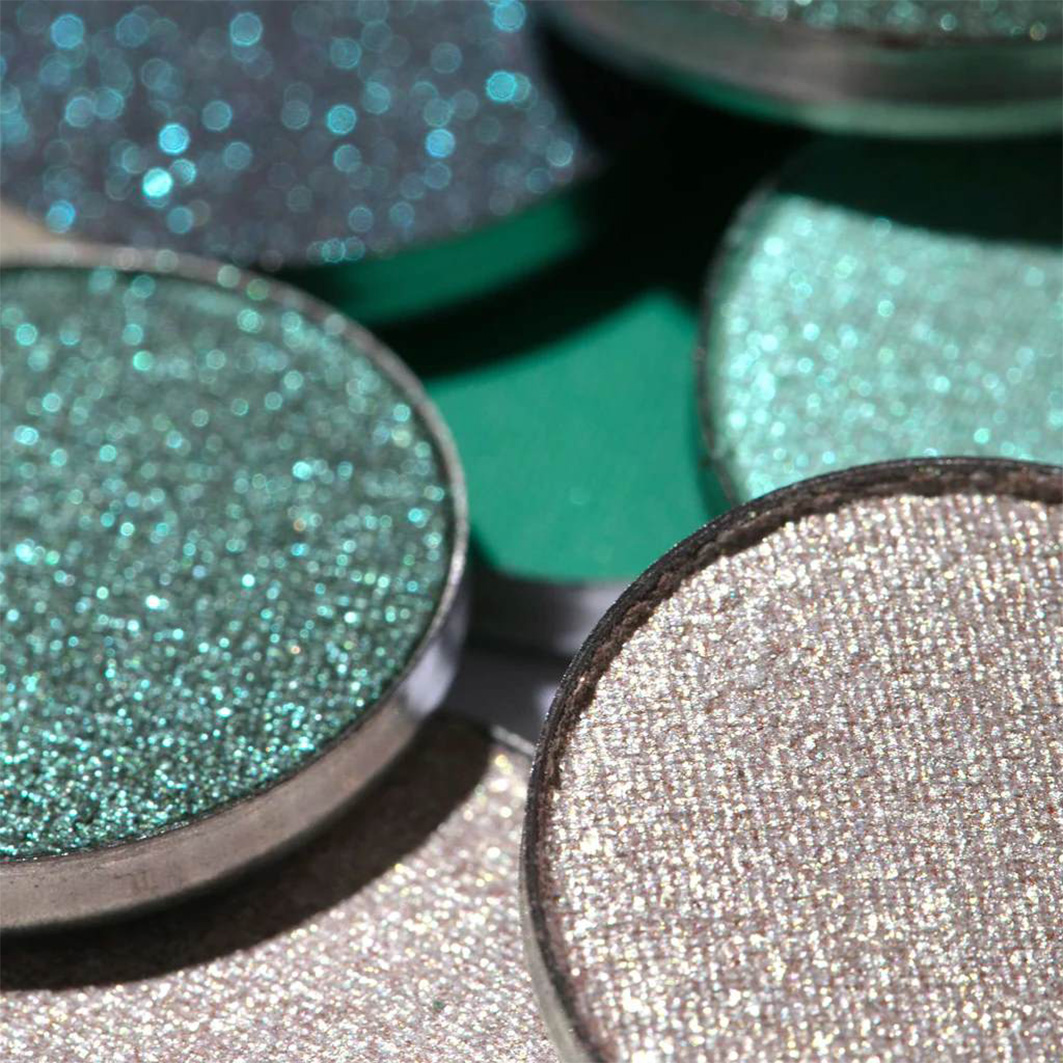 Палетка теней для век Palette Eyeshadow Nine Green от INGLOT + 3