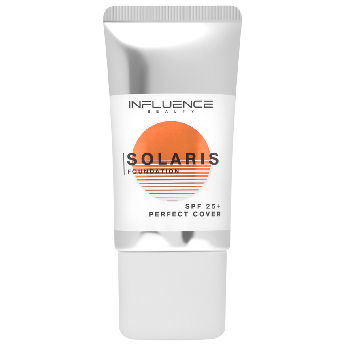Тональная основа Solaris SPF25, тон 02 light / светло-бежевый от Influence Beauty + 3