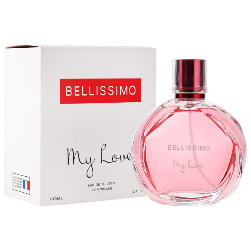 Туалетная вода женская Bellissimo My Love 100мл от Delta Parfum + 1