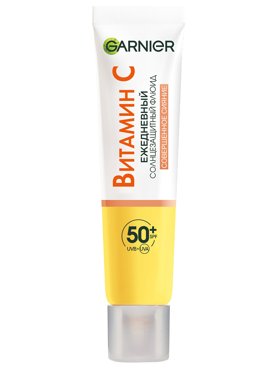 Skin Naturals Витамин С Флюид солнцезащитный тонирующий Совершенное сияние 40мл от Garnier + 2