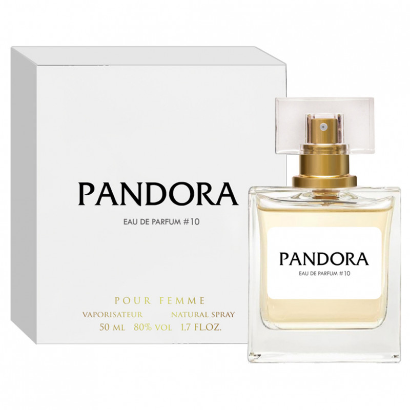 Парфюмерная вода женская №10 50мл от Pandora + 1