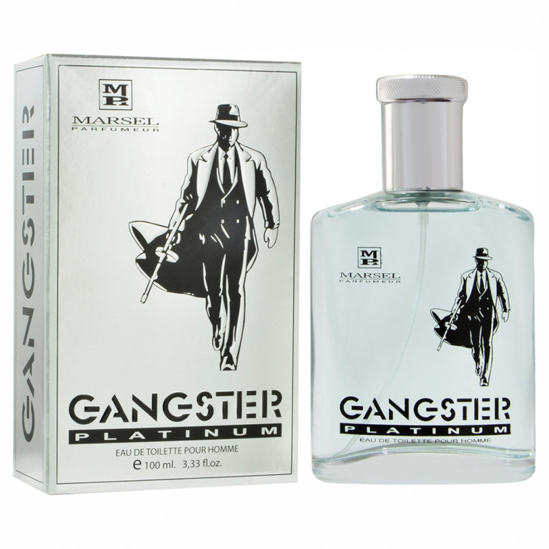 Туалетная вода мужская Gangster Platinum 100мл  от Marsel Parfumeur + 1