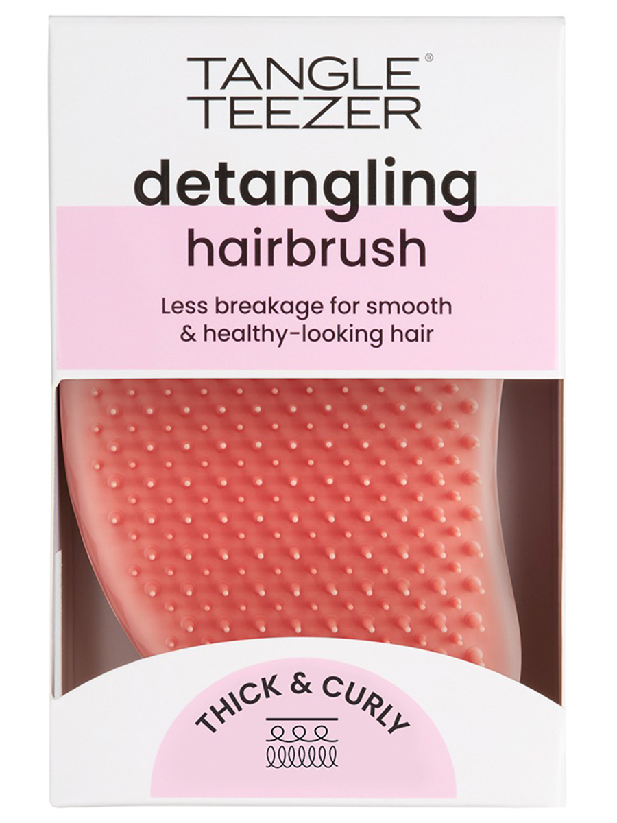 Расческа Thick & Curly Terracotta от Tangle Teezer + 6