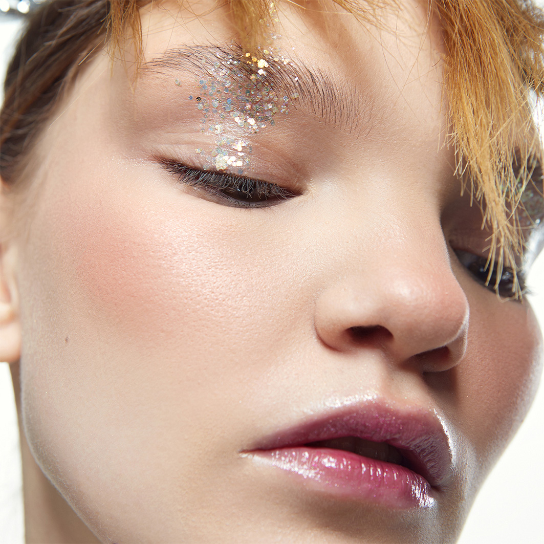 Румяна компактные Soft Skills, тон 02 персиковый с сиянием от Influence Beauty + 6