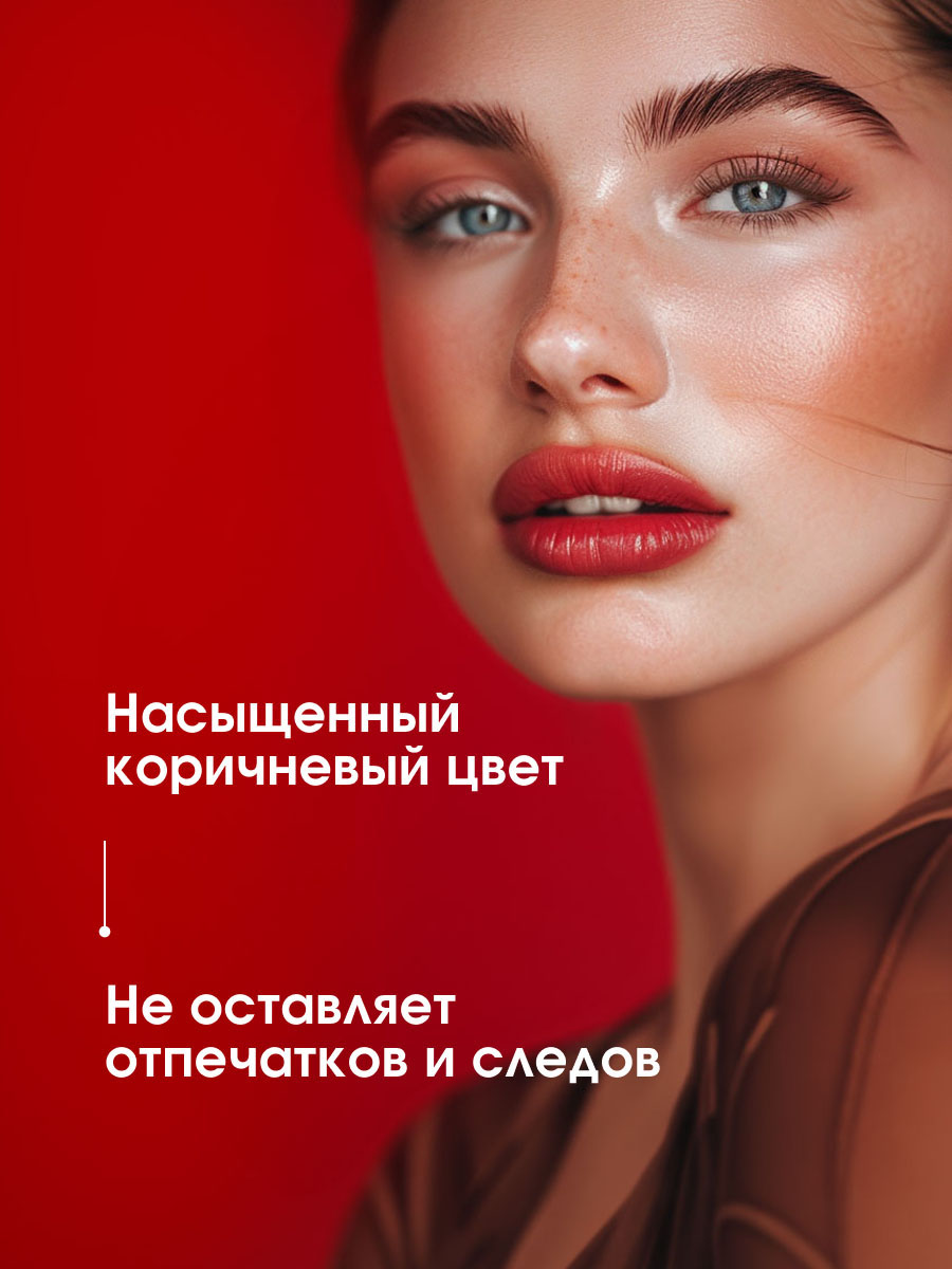Тушь для ресниц Secret Секрет роскошных ресниц, коричневая от LuxVisage + 4