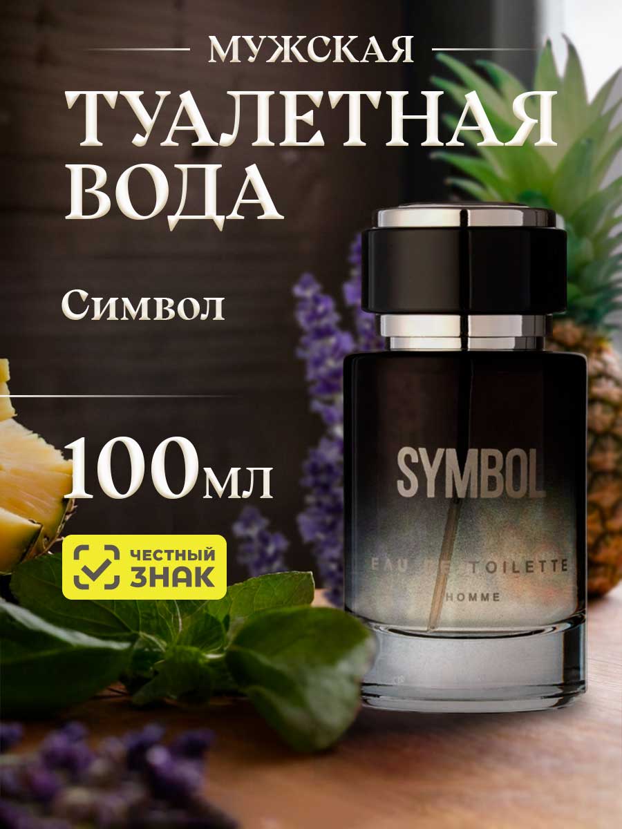 Туалетная вода мужская Символ Simbol 100мл в футляре от Новая заря + 2