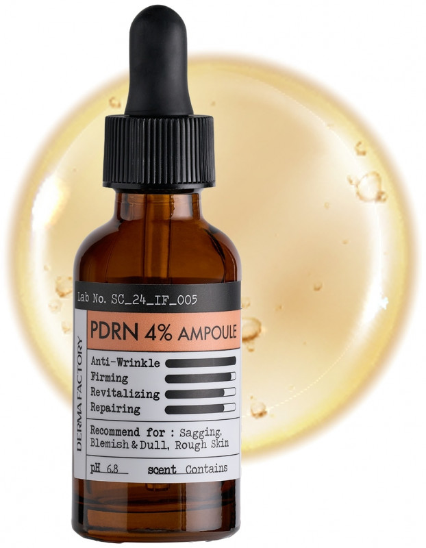 Сыворотка ампульная PDRN 4% Ampoule 30мл от Derma Factory + 1
