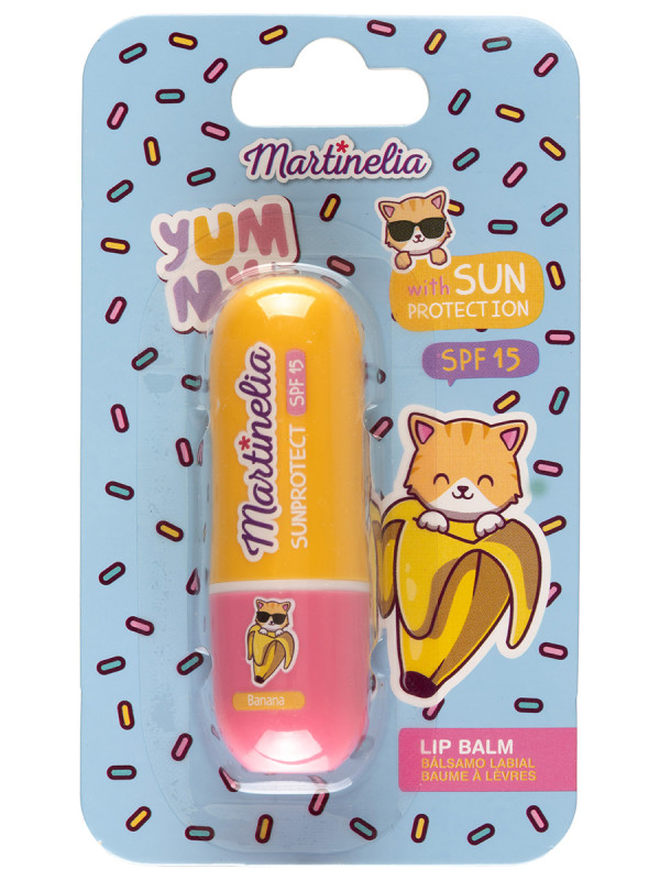 Yummy Бальзам для губ Банан от Martinelia + 1